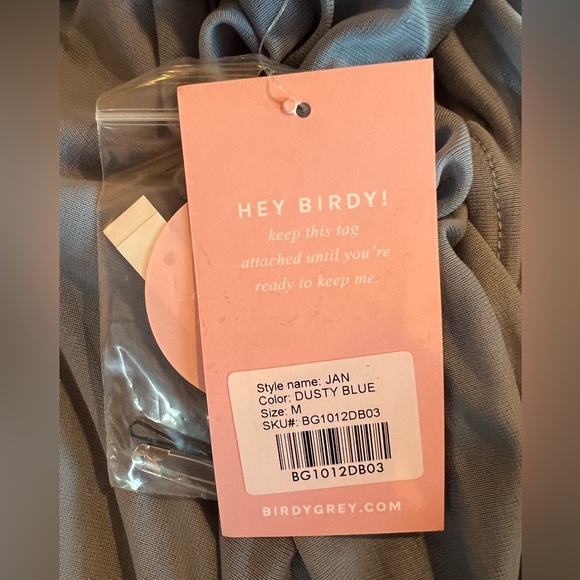 Birdy Grey Jan blue bridesmaid dress size medium, NWT, see photos, discontinued - Picture 7 of 7